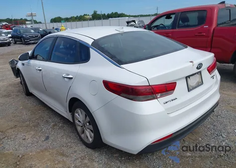 2017 Kia Optima Lx из США, поврежденный, VIN 5XXGT4L30HG126923